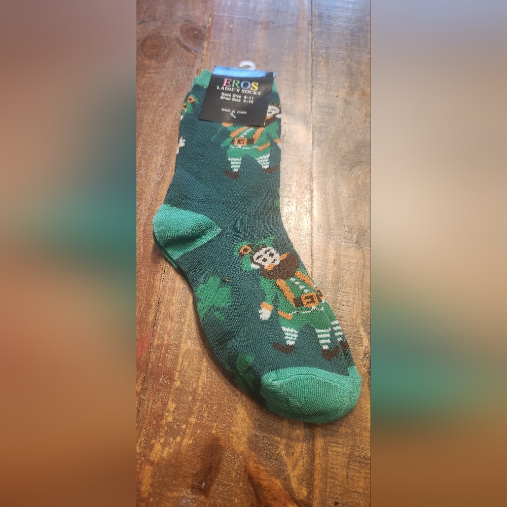 NWT St Patty's Day Socks